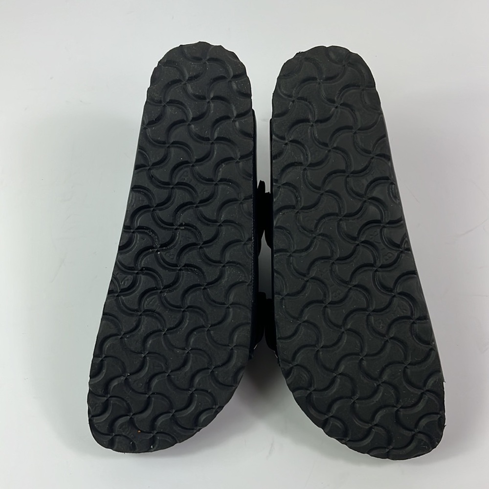 Birkenstock Arizona Oiled Leather  EU38 245 L7 M5 Narrow Black Germany Sandals - Picture 7 of 10